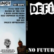 Defiance - přední a zadní strana gatefoold LP