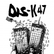 Dis-K47 - atrwork na bílé triko